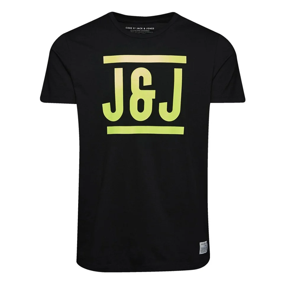 Jack & Jones Men's Core Fly T-Shirt - Black Coffee - S - Noir Image 1