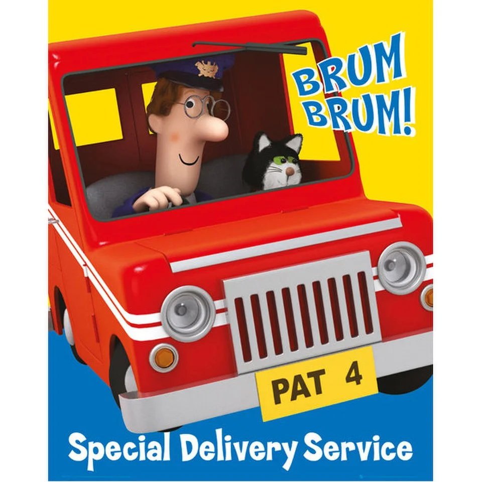 Postman Pat Brum Brum - Mini Poster - 40 x 50cm Image 1