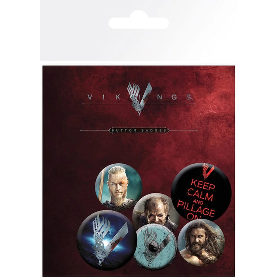 Vikings Mix - Badge Pack Image 1