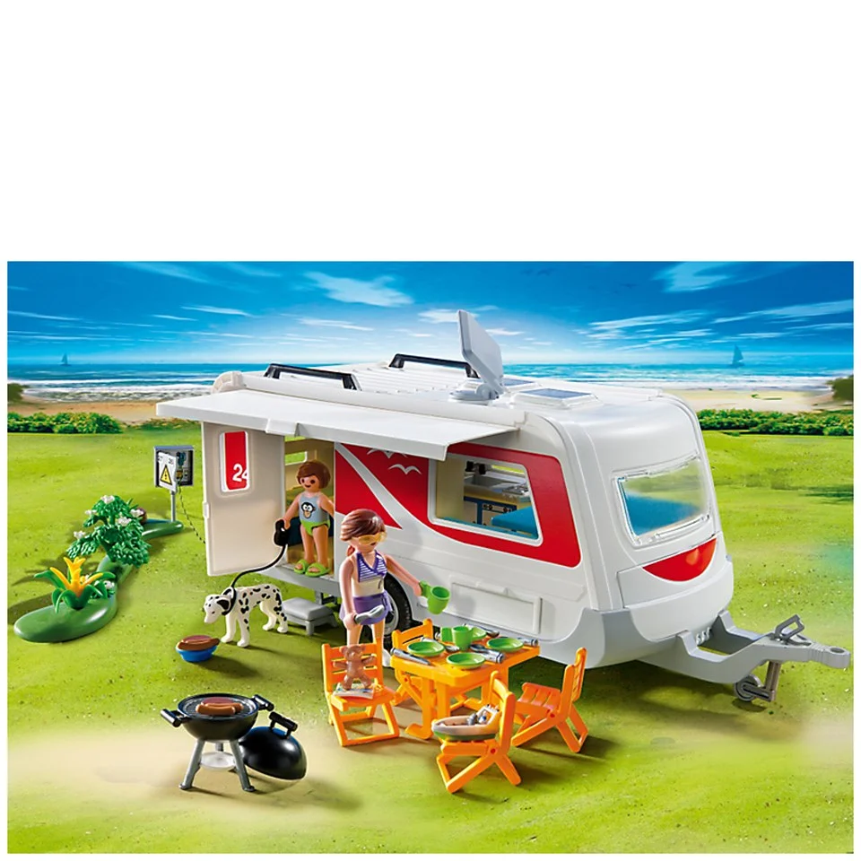 Playmobil Camping Family Caravan (5434) Image 1