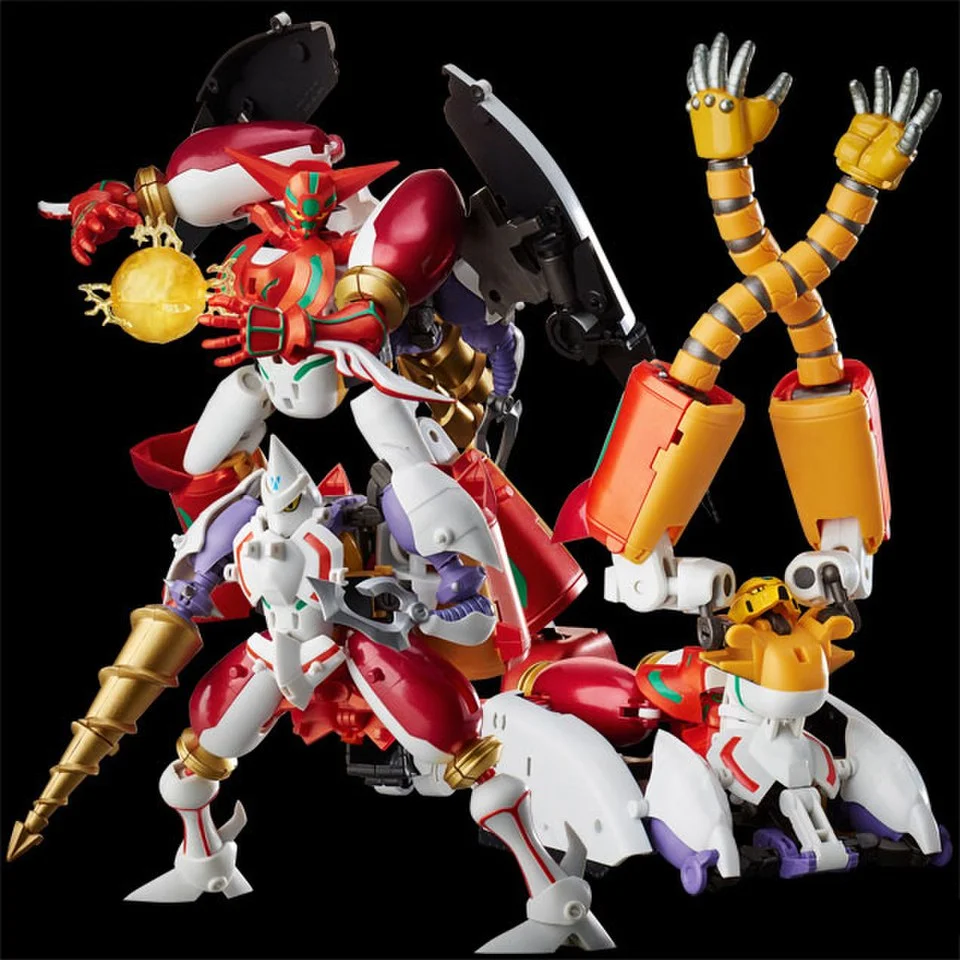Shin Getter Robo Armageddon Dynamic Change Getter Robo Action Figures Image 1