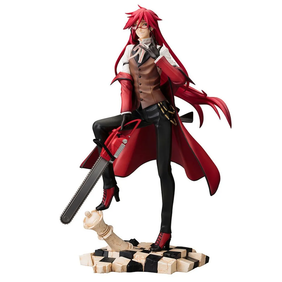 Kotobukiya Black Butler Book of Circus Grelle Sutcliffe ARTFX 1:8 Scale Statue Image 1