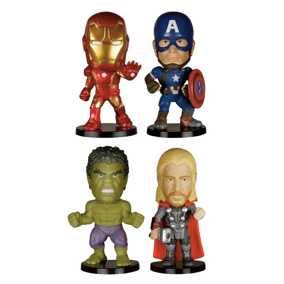 Figurines Avengers L'ère d'Ultron Mini Wacky Wobblers Bobble Heads Image 1