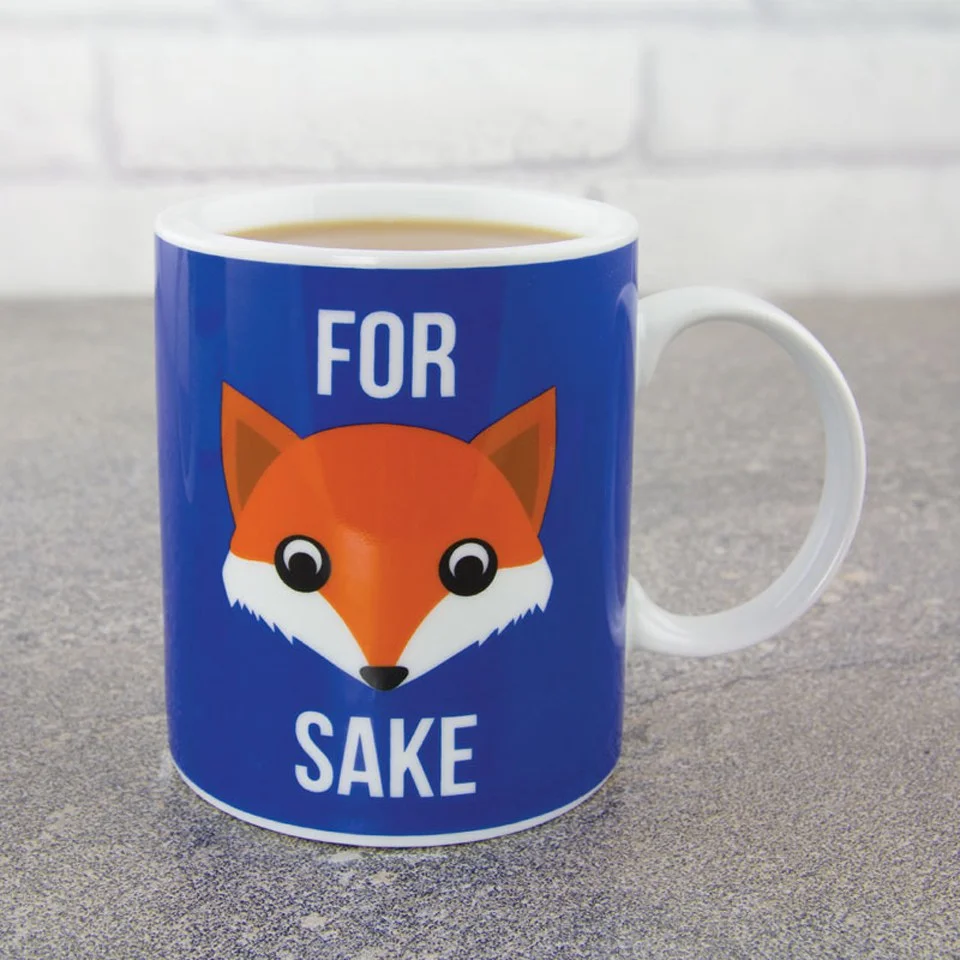 Tasse Renard Humoristique - For Fox Sake Image 1