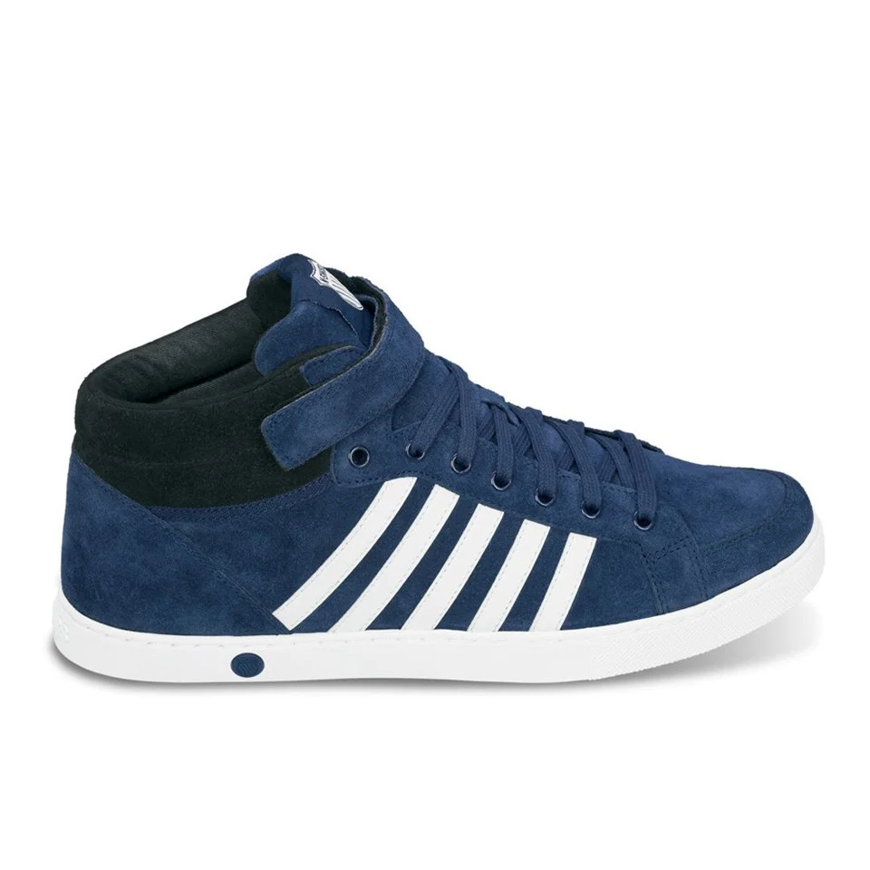 K-Swiss Men's Adcourt 72 High Top Trainers - Mood Indigo - UK 7 - Bleu Image 1