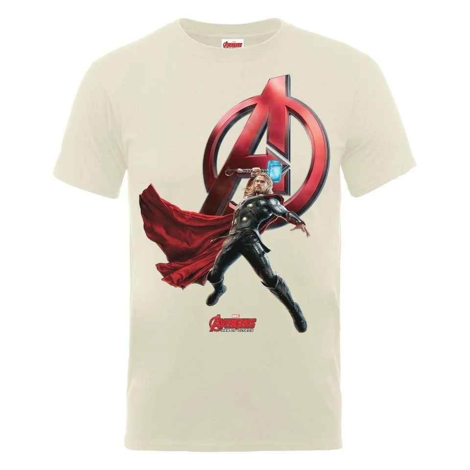Marvel Avengers Men's Age of Ultron Thor T-Shirt - Nude - S - Nude Image 1