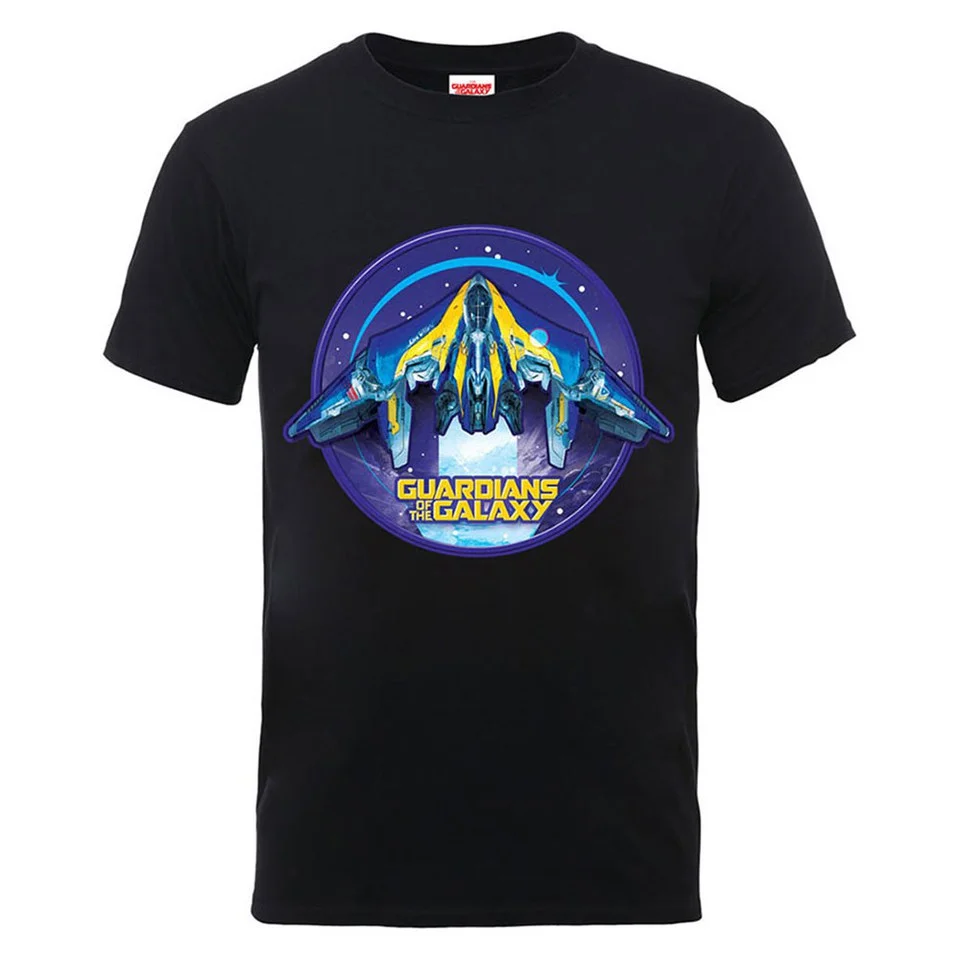 Marvel Guardians of the Galaxy Men's Starship T-Shirt - Black - S - Noir Image 1