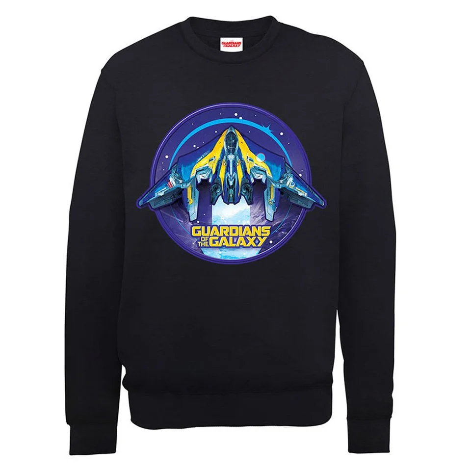 Marvel Guardians of the Galaxy Starship Sweatshirt - Black - S - Noir Image 1