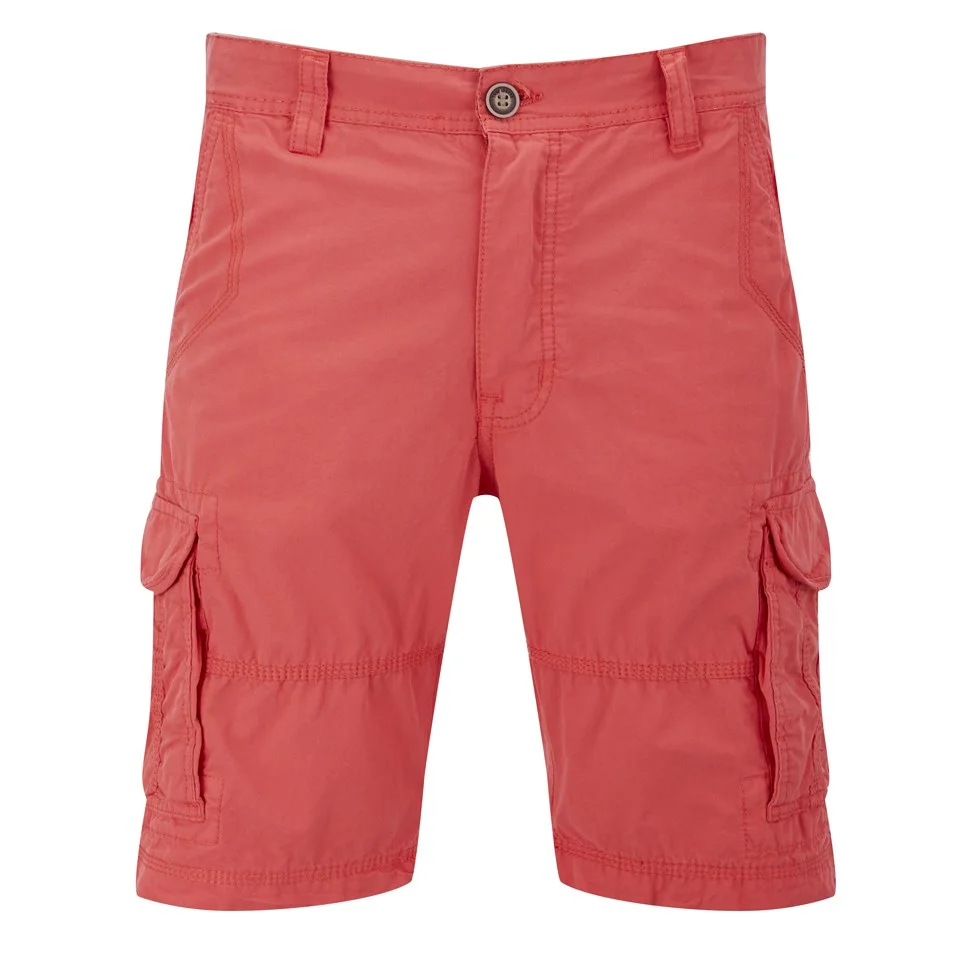 Shorts Cargo Threadbare pour Homme Fargo -Corail - S - Washed Red Image 1