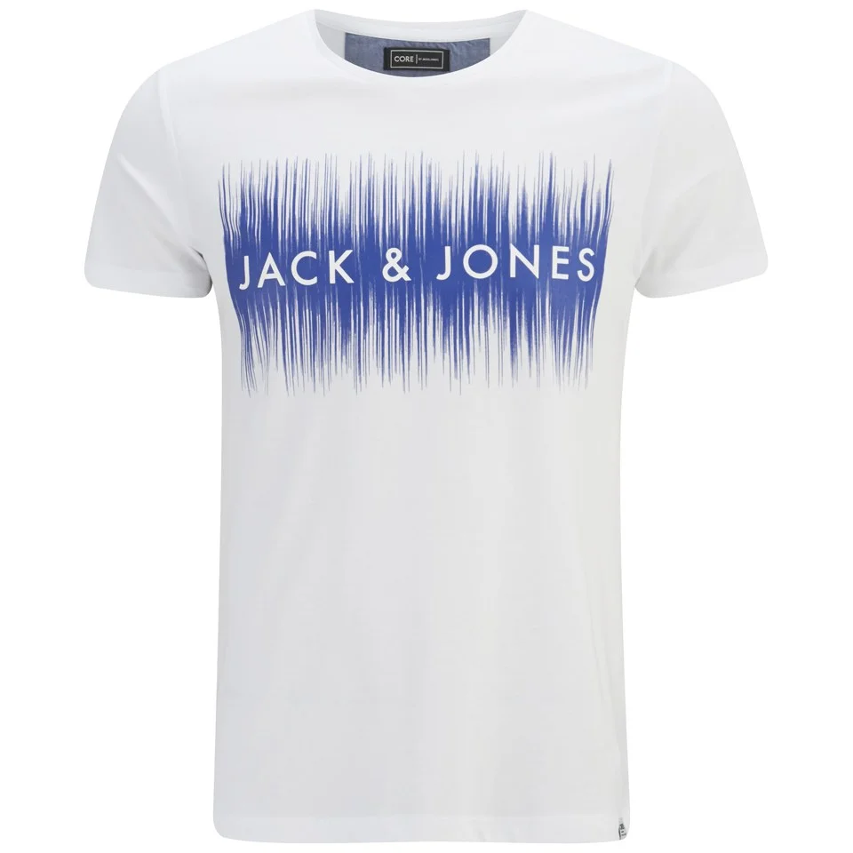 Jack & Jones Men's Many T-Shirt - White - M - Blanc Image 1