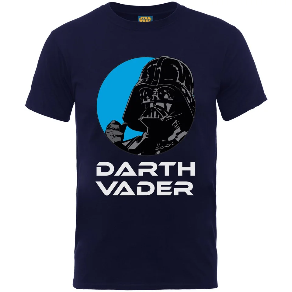 Star Wars Men's Darth Vader T-Shirt - Navy - S - Navy Image 1