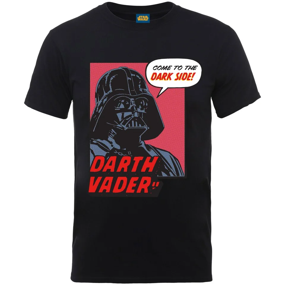 Star Wars Men's Darth Vader Dark Side T-Shirt - Black - S - Noir Image 1