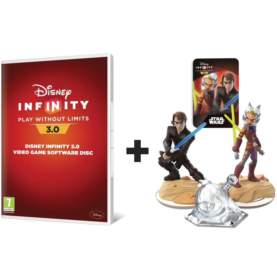 Disney Infinity 3.0: Video Disc with Twilight of the Republic Play Set Image 1