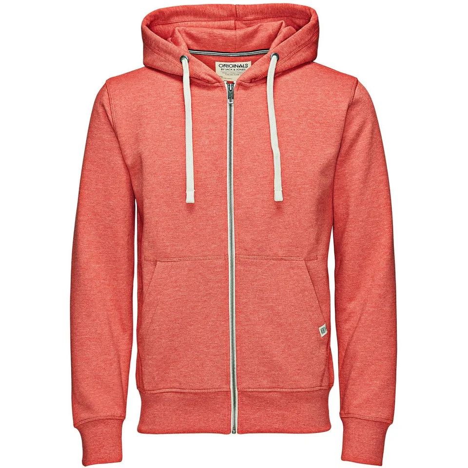 Jack & Jones Men's Storm Sweatshirt - Baked Apple - L - Rouge Image 1
