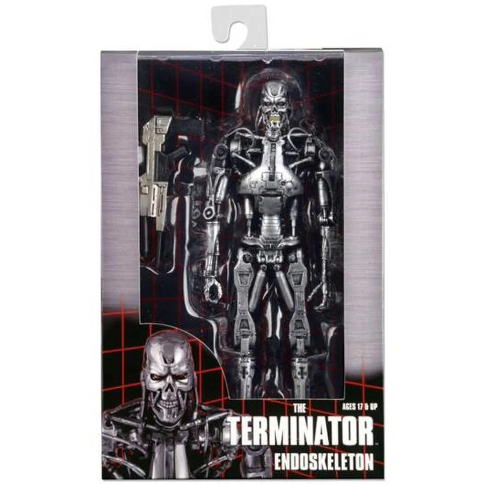 NECA Terminator Endoskeleton 7 Inch Action Figure In Window Box Image 1