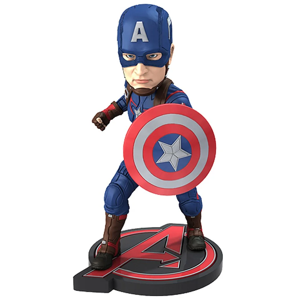 NECA Marvel Avengers Age of Ultron Captain America Extreme Head Knocker Image 1