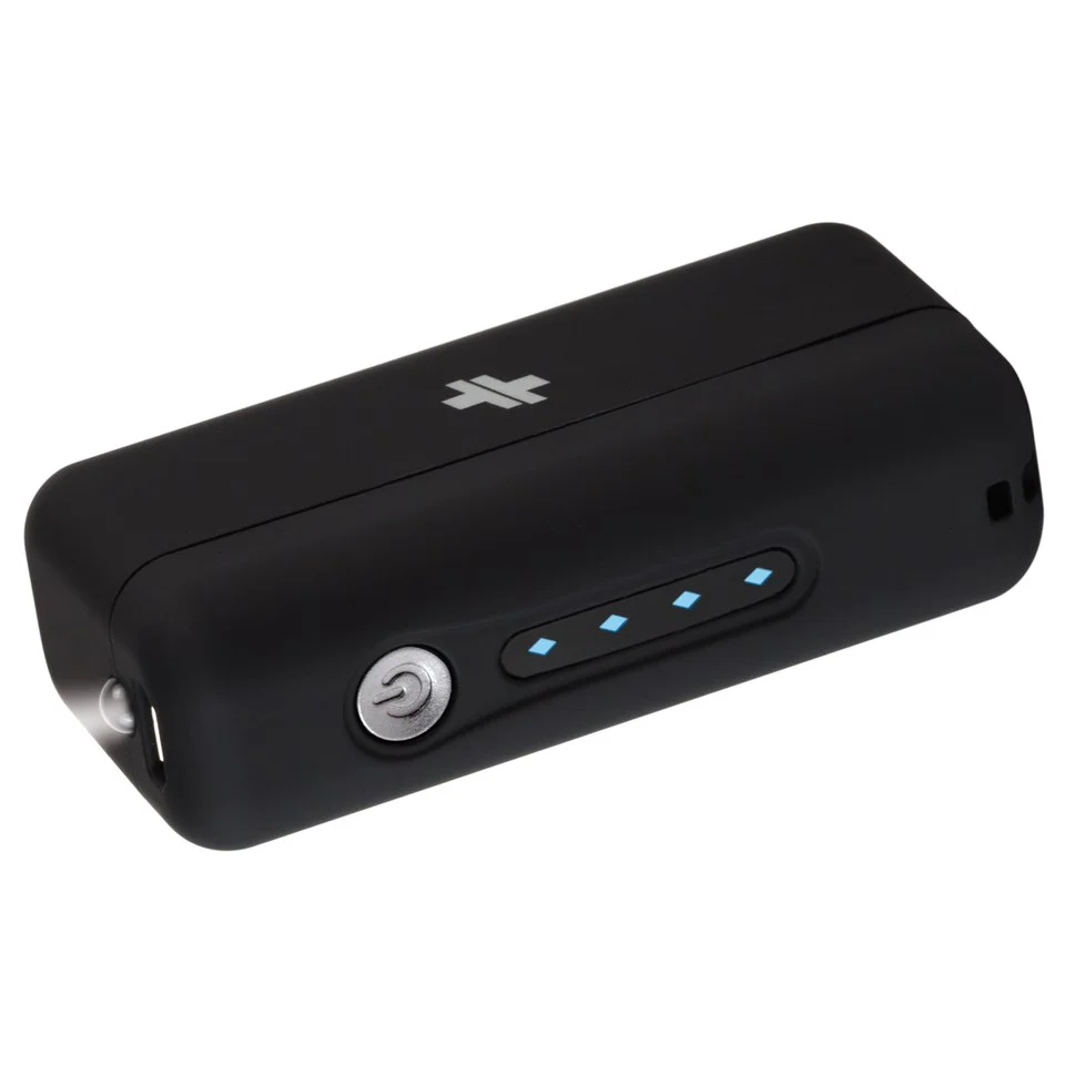 Swiss Mobility Universal Power Pack 2800mAh Battery Pack for iOS, Android & USB Devices (Inc Flash Light) - Black Image 1