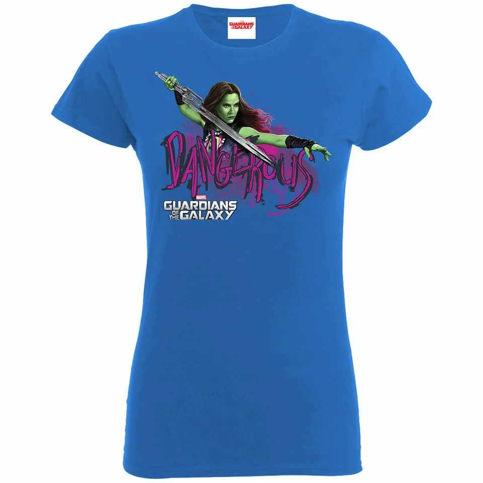 Marvel Women's Guardians of the Galaxy Dangerous T-Shirt - Royal - S - Bleu Image 1