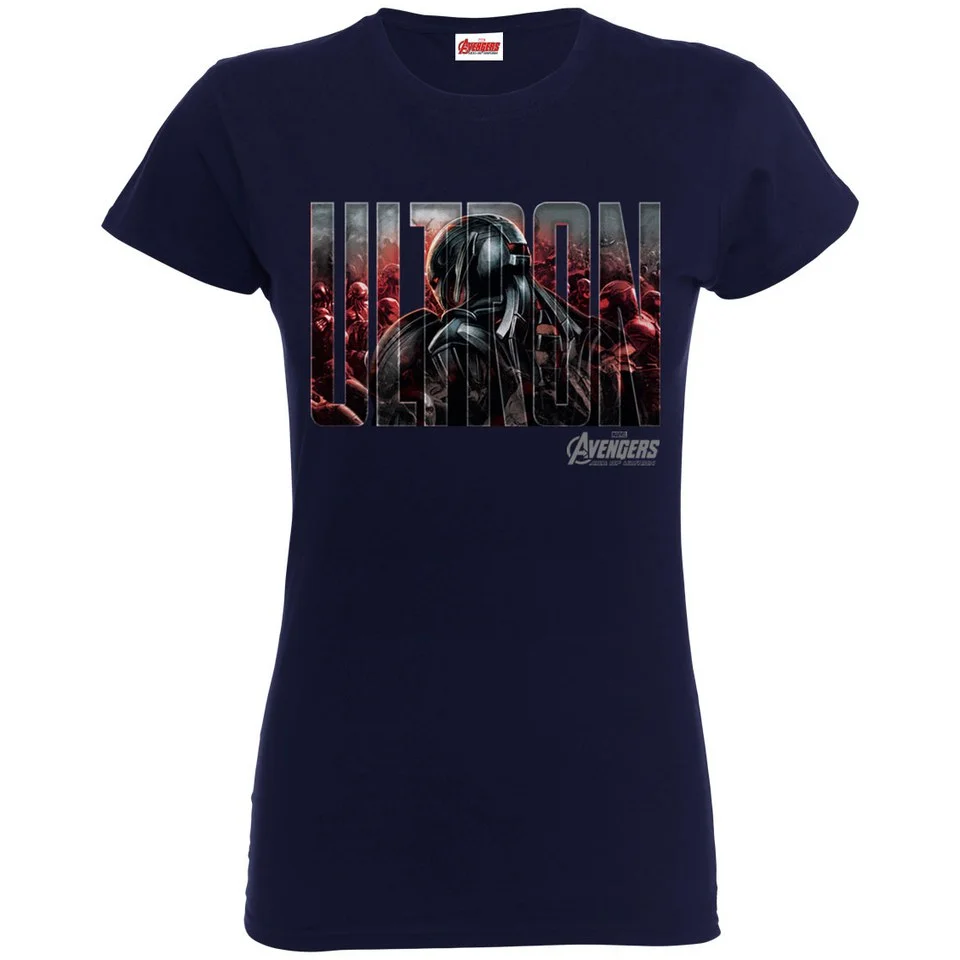 Marvel Women's Avengers Age of Ultron Ultron T-Shirt - Navy - S - Navy Image 1