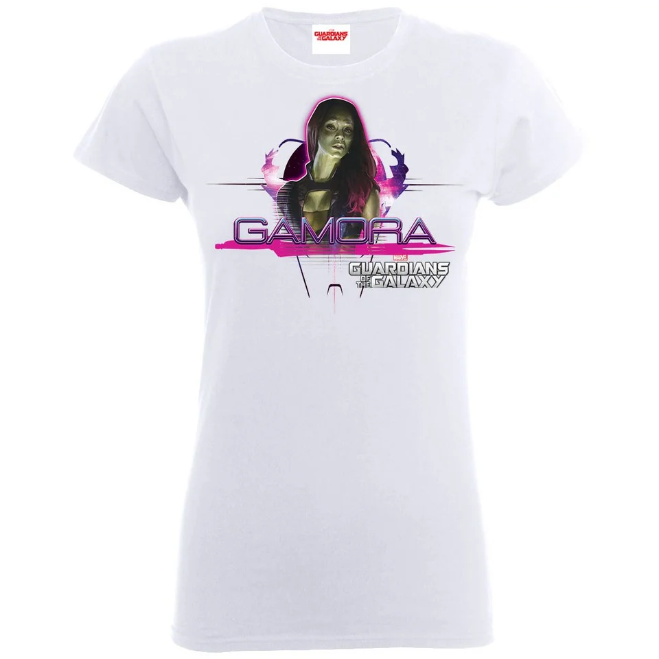 Marvel Women's Guardians of the Galaxy Gamora T-Shirt - White - S - Blanc Image 1