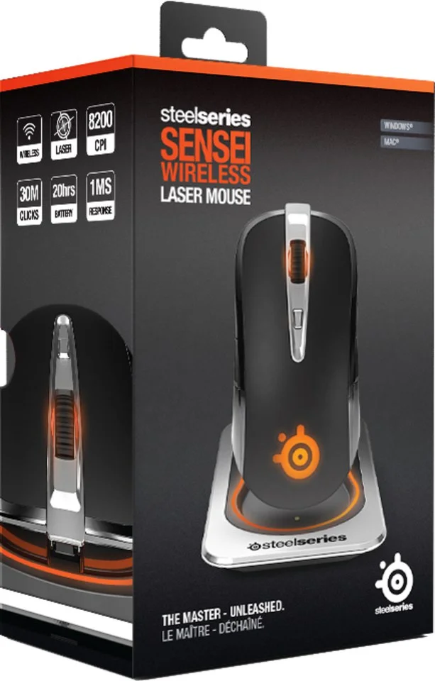 SteelSeries Sensei Wireless Laser Mouse Image 1