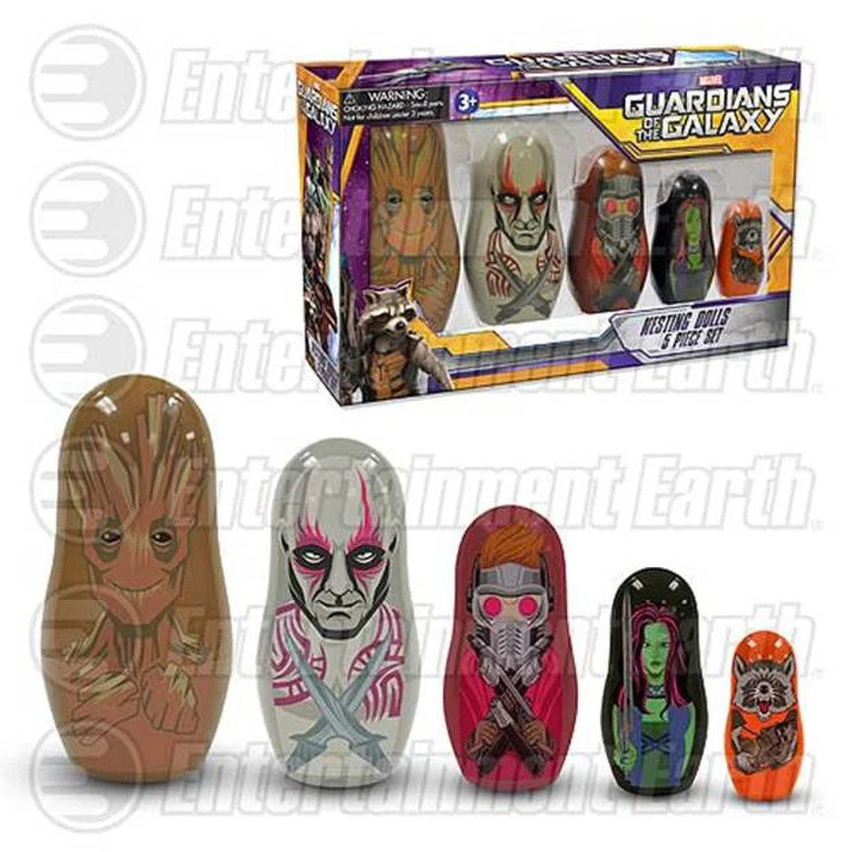 Marvel Guardians Of The Galaxy Nest Dolls Set Image 1