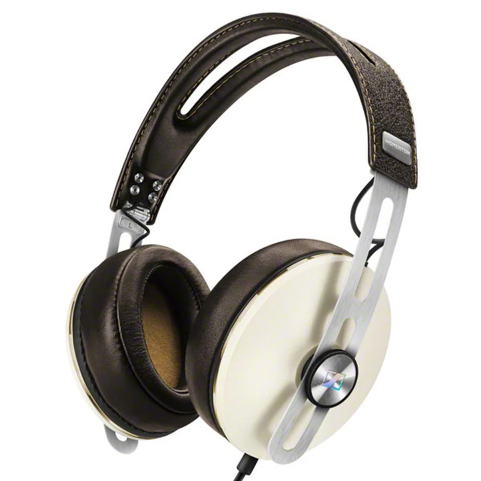 Sennheiser Momentum 2.0 Over-Ear Headphones Inc In-Line Remote & Mic - Ivory - iPhone/iPad/iPod Image 1