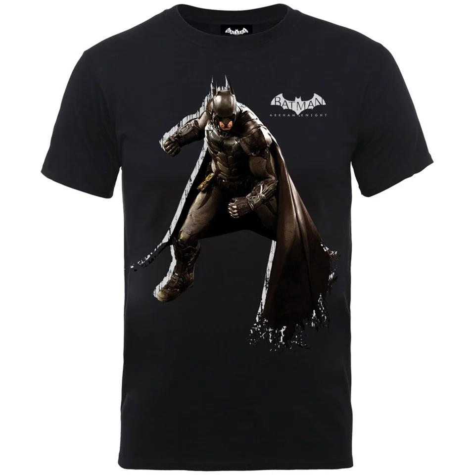 DC Comics Batman Arkham Knight Shadow Stance Men's T-Shirt - Black - S Image 1