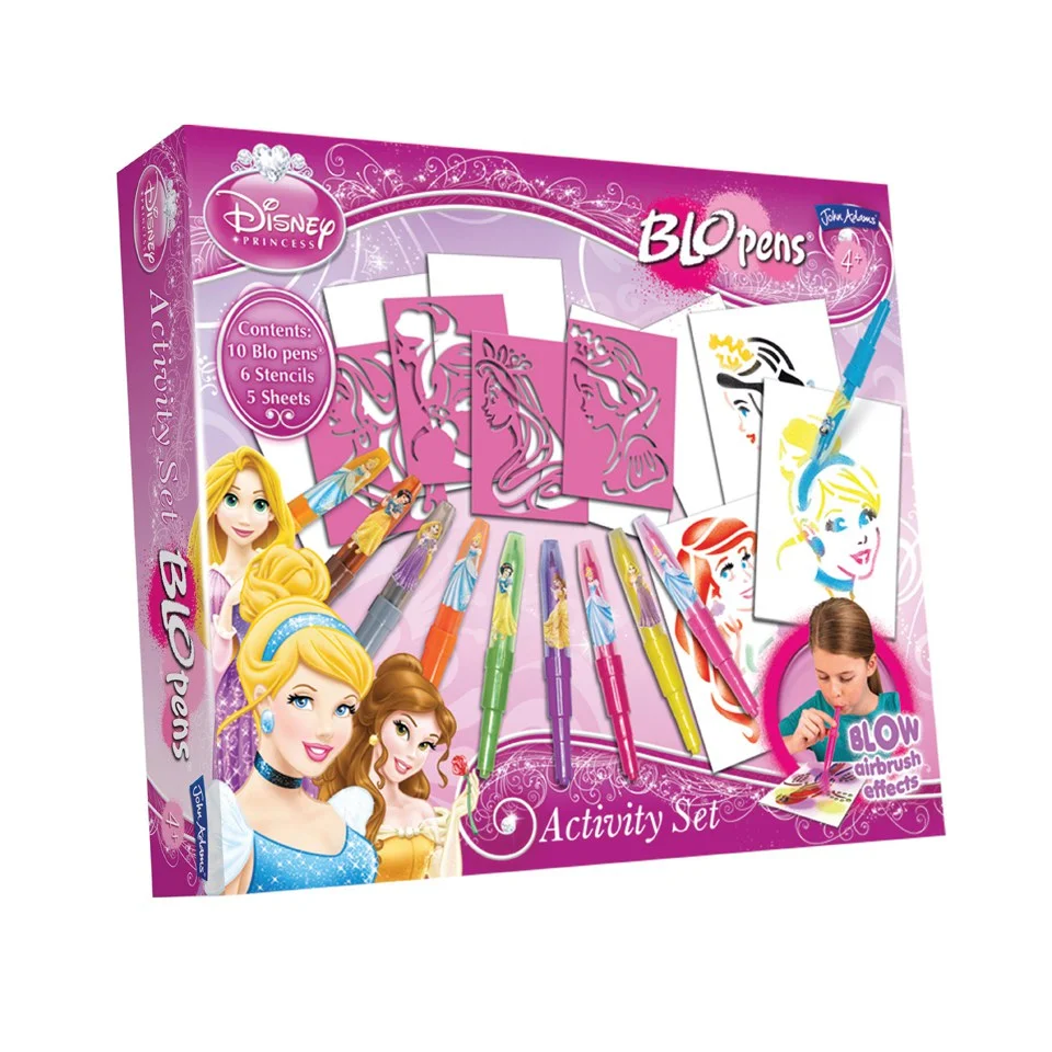 John Adams Disney Princess Activity Set Blo Pens Image 1