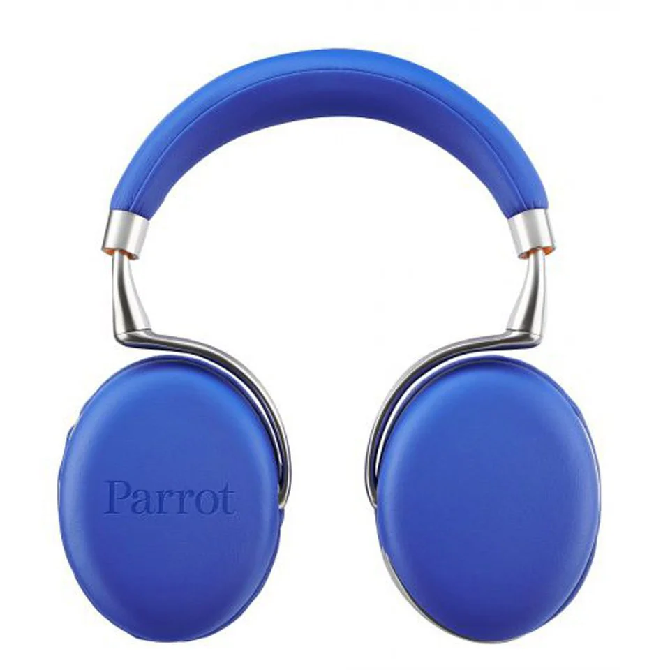 Parrot Zik 2.0 by Philippe Starck Wireless Touch Sensitive Headphones - Blue Image 1