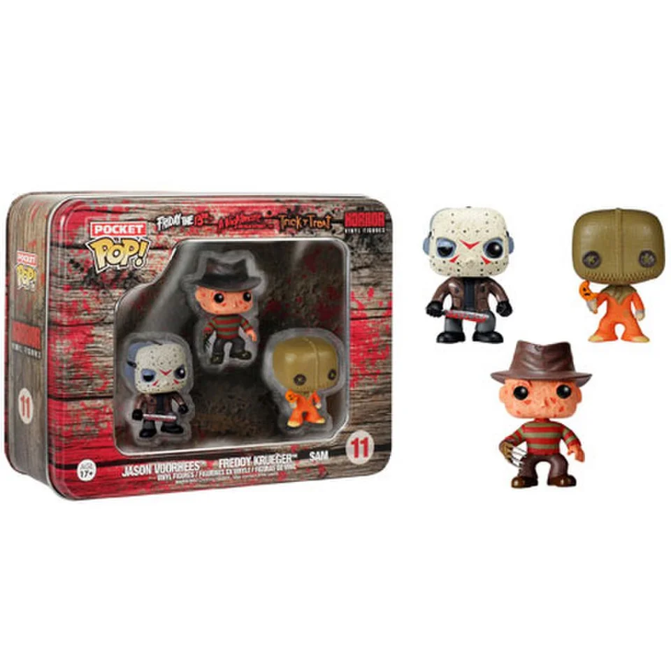 Figurines Horreur -Freddy, Jason et Sam Image 1