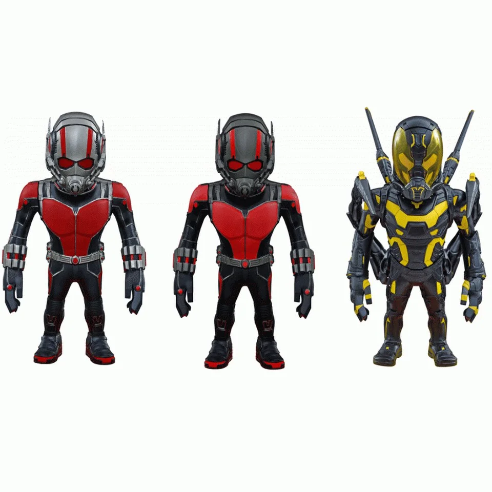 Lot de 3 Figurines Ant-Man à Têtes Branlantes Bobble Heads - Artist Mix Deluxe Image 1