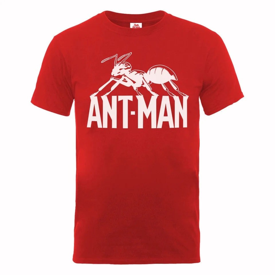 Zavvi Exclusive Marvel Men's Ant Man Logo T-Shirt - Red - S - Rouge Image 1
