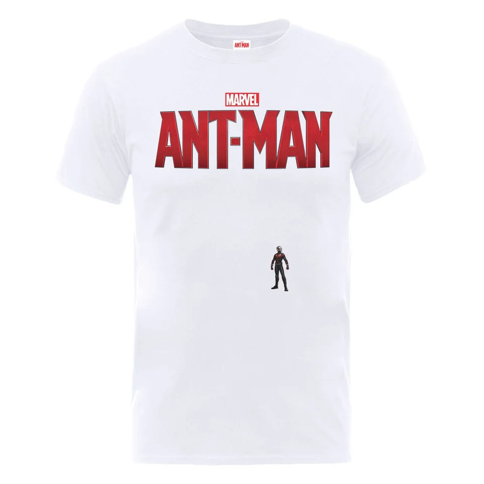 Marvel Men's Ant Man Tiny Ant Man T-Shirt - White - S - Blanc Image 1
