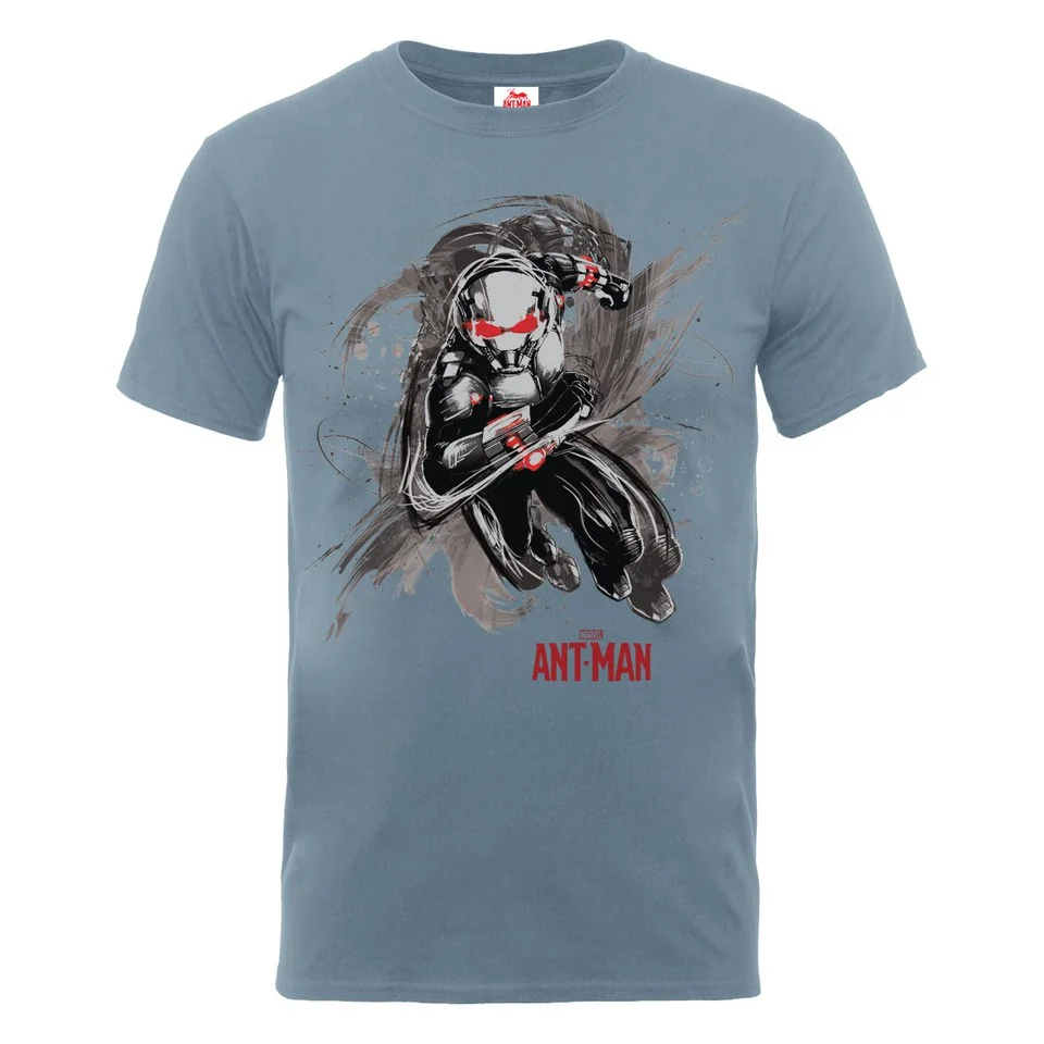 Marvel Men's Ant Man Running T-Shirt - Indigo Blue - S - Bleu Image 1