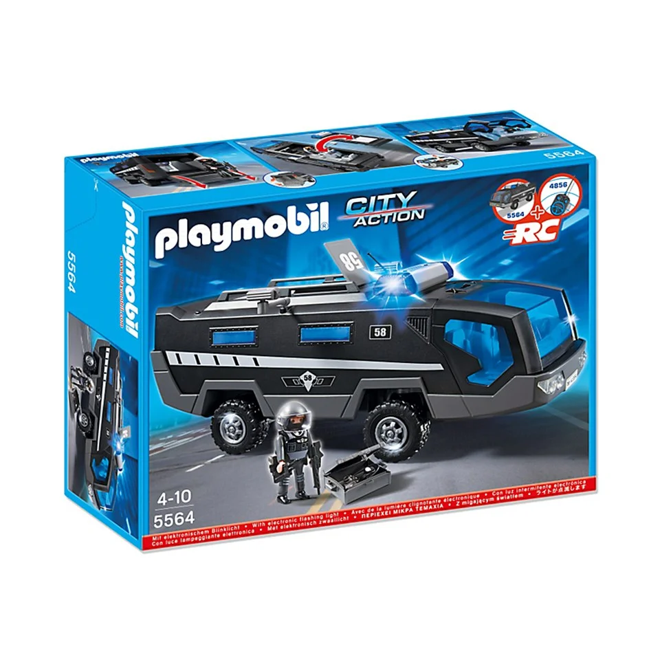 Véhicule d'intervention des forces spéciales (5564) -Playmobil Image 1
