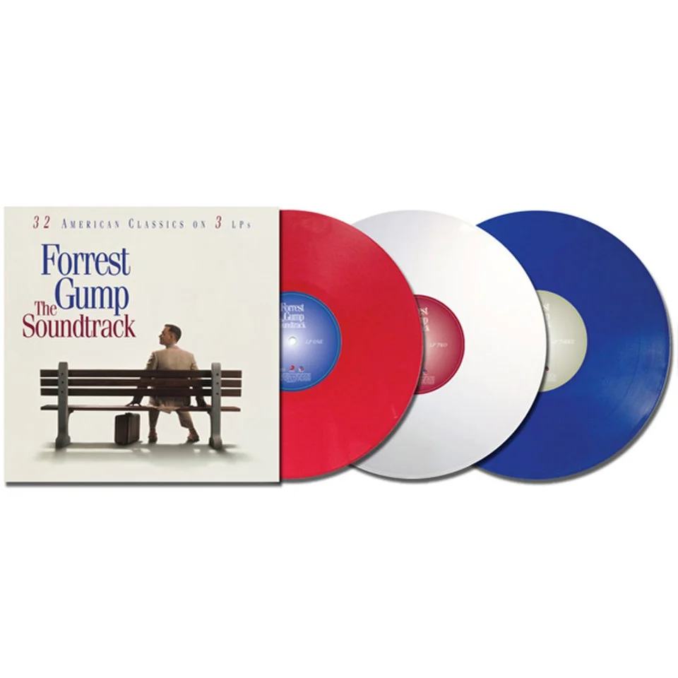 Forrest Gump: The Soundtrack - 20th Anniversary OST (3LP) - Limited Edition Coloured Vinyl Image 1