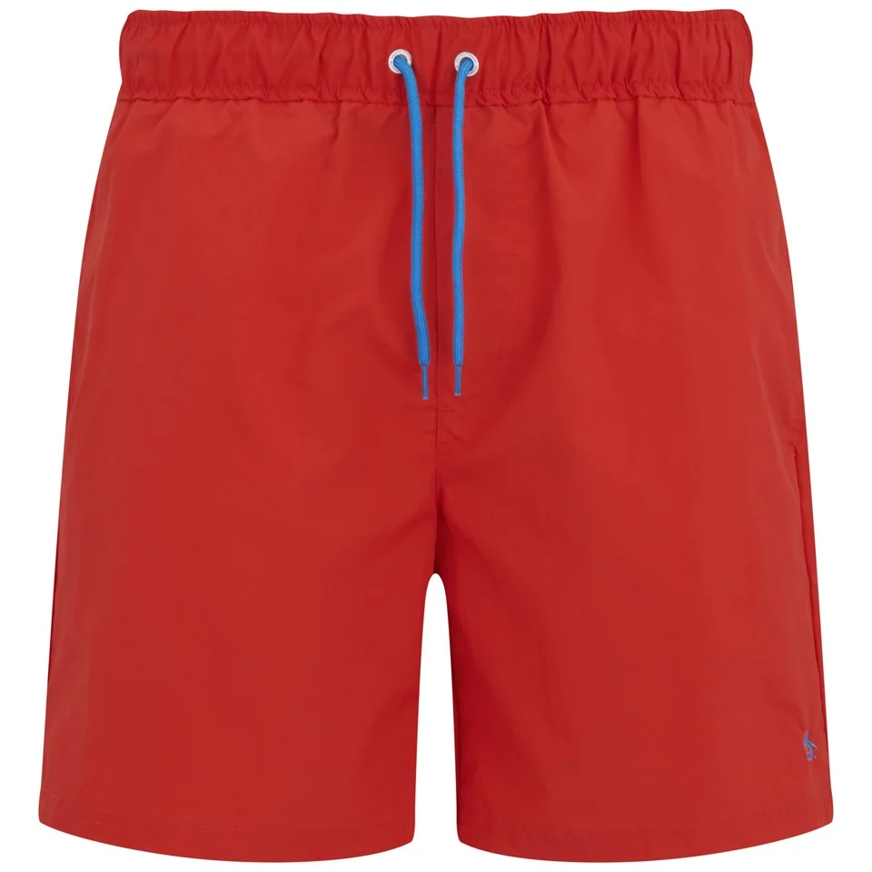 Original Penguin Men's Daddy Swim Shorts - Fiery Red - S - Rouge Image 1