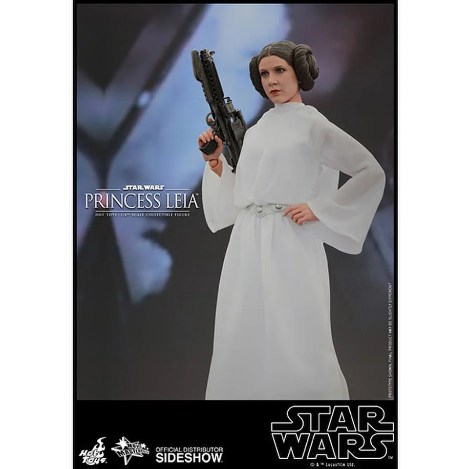 Hot Toys Star Wars Princess Leia Movie Masterpiece 1:6 Scale Figure Image 1