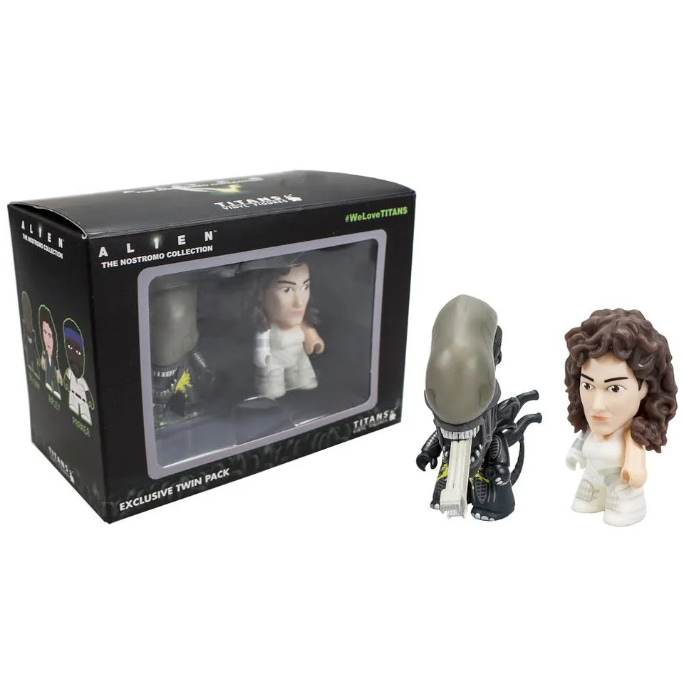 Figurines Ripley et Xenomorph -Alien -Titans Image 1