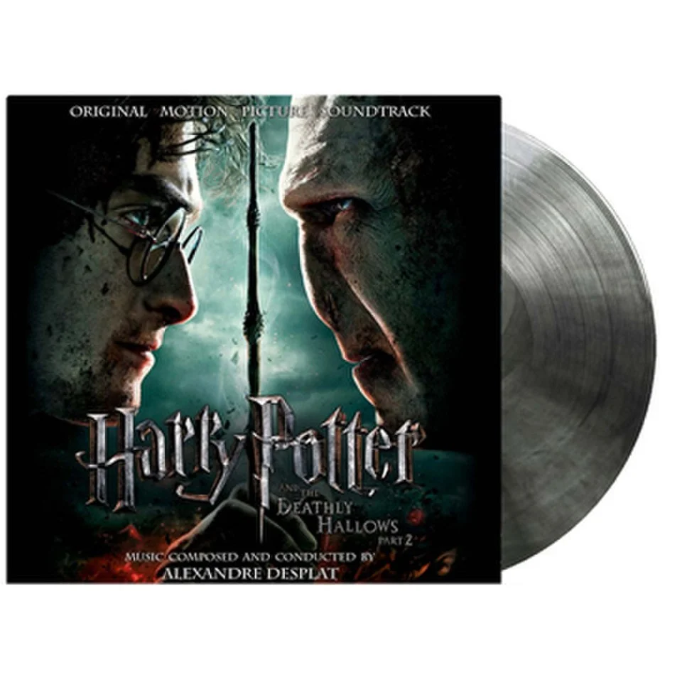 Harry Potter and The Deathly Hallows - Part 2 Original Soundtrack OST (2LP) - Limited Coloured Vinyl (400 Only) Image 1