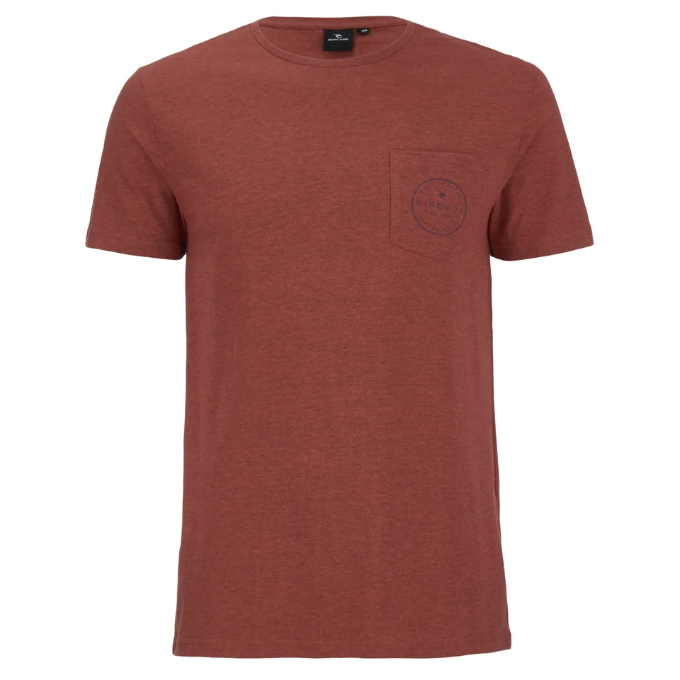 Rip Curl T-shirt ZINC -Homme - Brique - S - Red/Orange Image 1