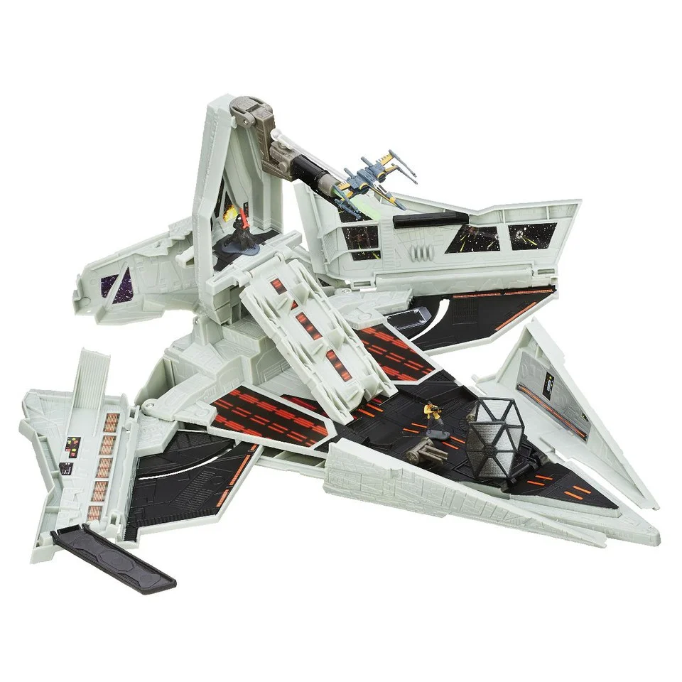 Star Wars The Force Awakens Micro Machines Villain Flagship Playset Image 1