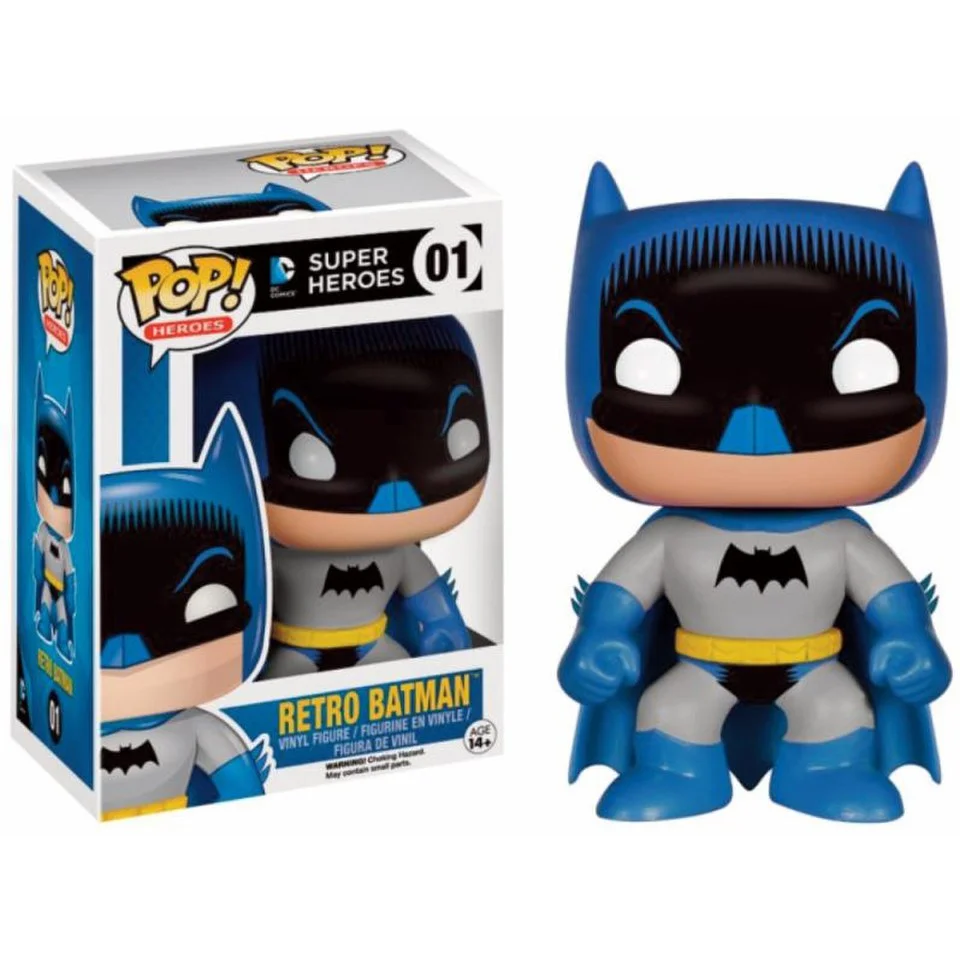 Retro Batman Figurine Funko Pop! Image 1