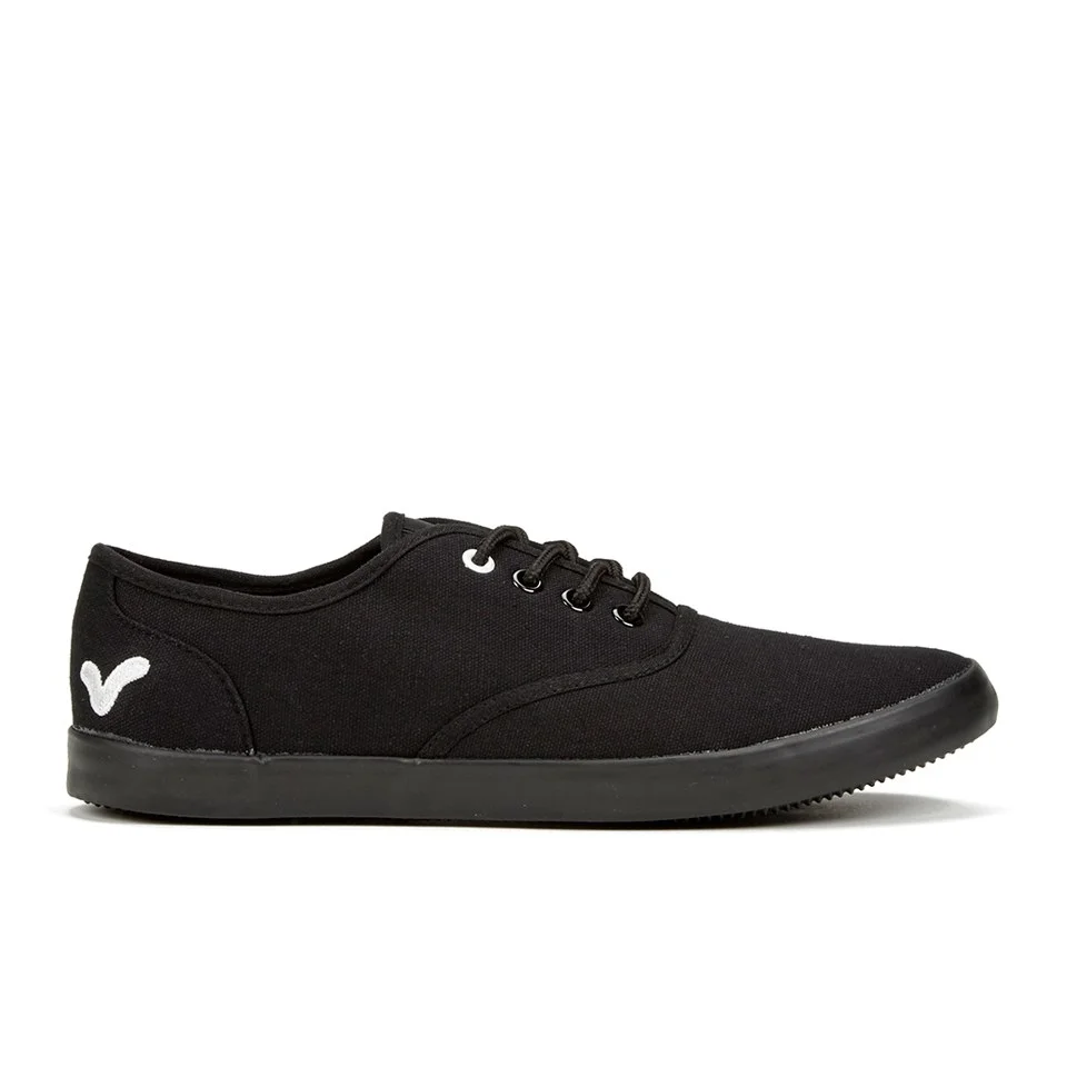 Voi Jeans Men's Cobalt Low Pumps - Black Marl - UK 7 - Noir Image 1