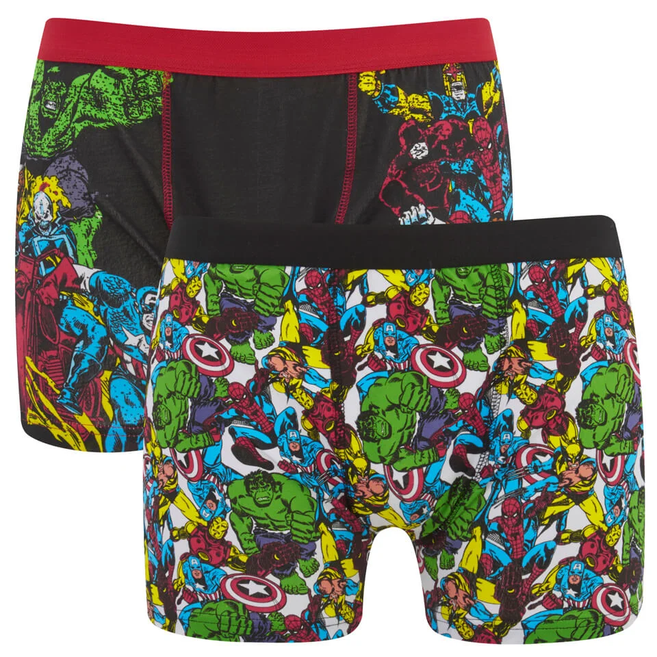 Marvel Lot de 2 Boxers - S - Noir Image 1