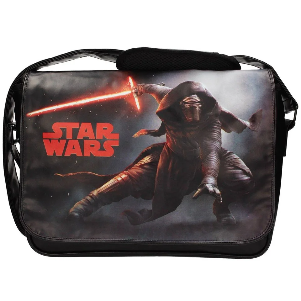 Star Wars : The Force Awakens Sac de messager Kylo Ren avec sabre laser Image 1