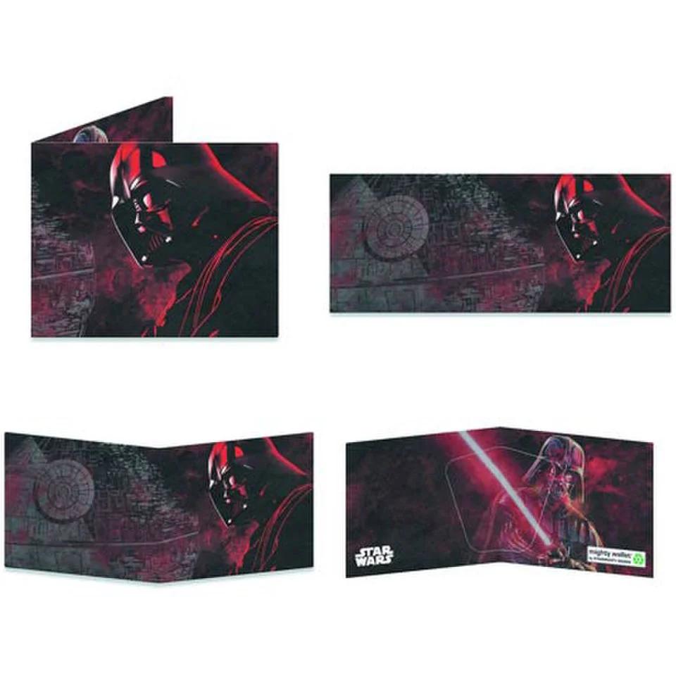 Star Wars Darth Vader Contemplating Mighty Wallet Image 1