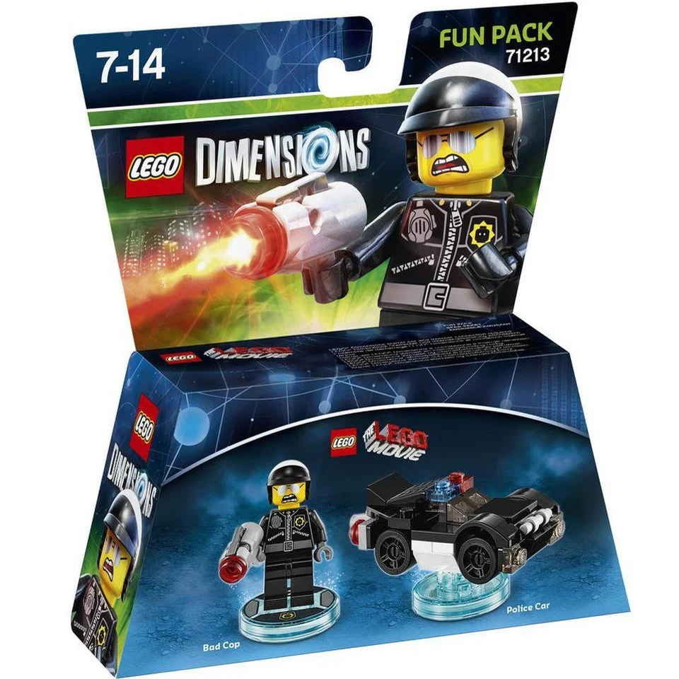 LEGO Dimensions, LEGO Movie, Bad Cop Fun Pack Image 1