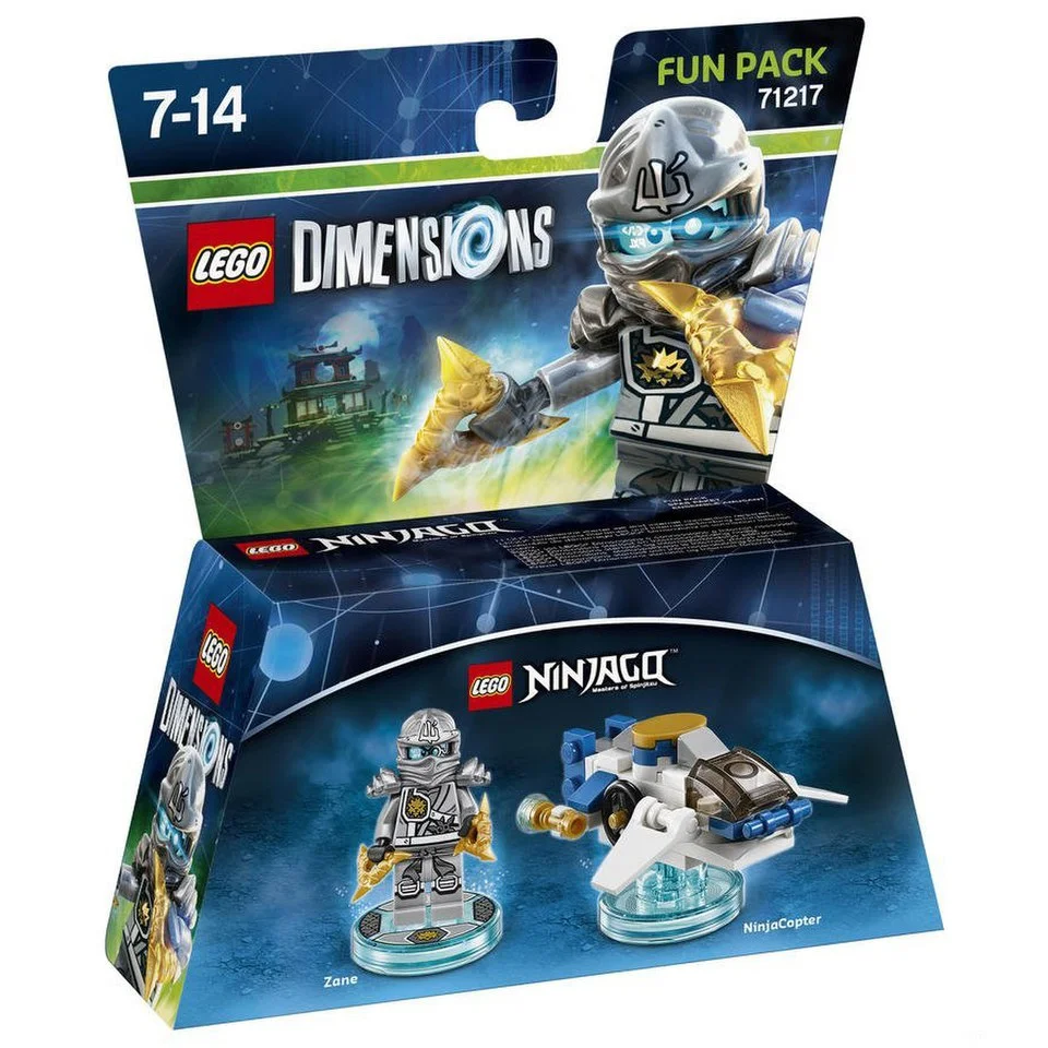 LEGO Dimensions, Ninjago, Zane Fun Pack Image 1
